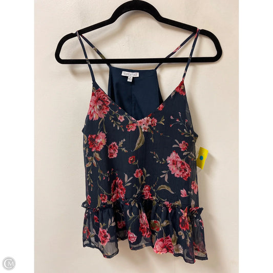 Top Sleeveless By Patrons Of Peace In Blue, Size: M