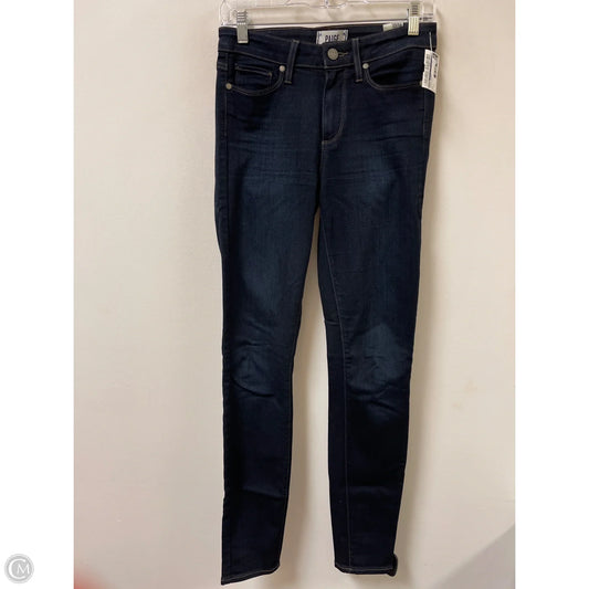 Jeans Skinny By Paige In Blue Denim, Size: 2
