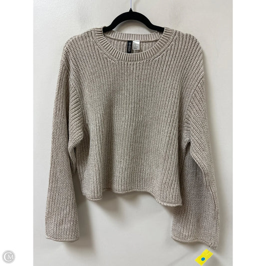 Sweater By Divided In Cream, Size: M
