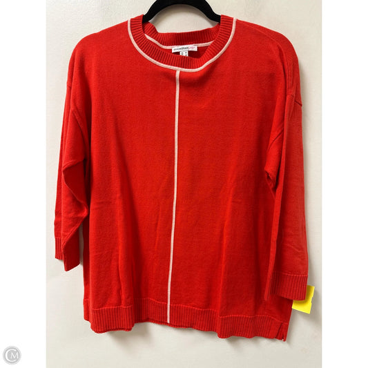 Sweater By Isaac Mizrahi Live Qvc In Red, Size: M