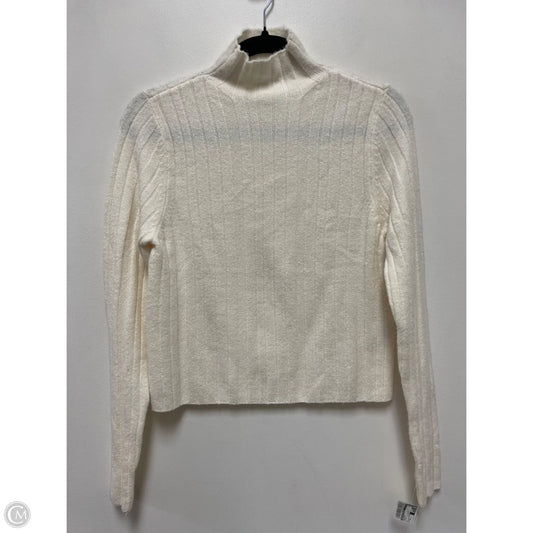 Sweater By Calvin Klein In White, Size: M