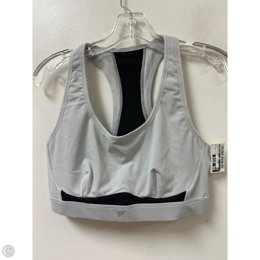 Athletic Bra By Fabletics In Grey, Size: M