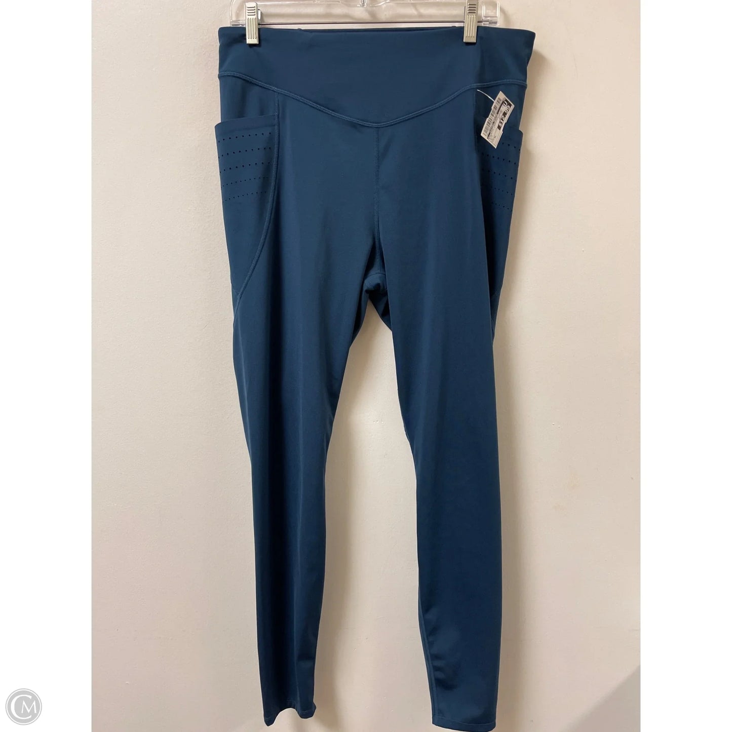 Athletic Leggings By Clothes Mentor In Blue, Size: Xl