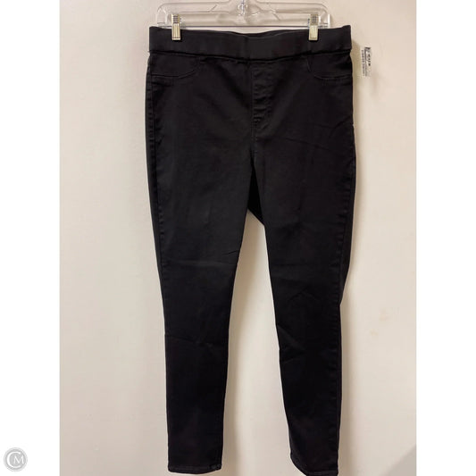 Jeans Skinny By Gloria Vanderbilt In Black Denim, Size: 12