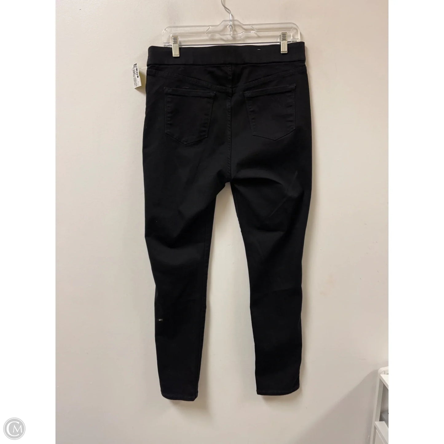Jeans Skinny By Gloria Vanderbilt In Black Denim, Size: 12