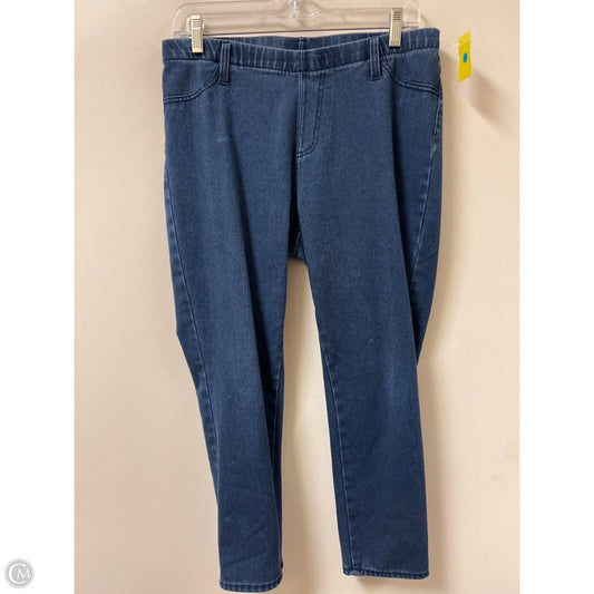Pants Leggings By Faded Glory In Blue, Size: 12