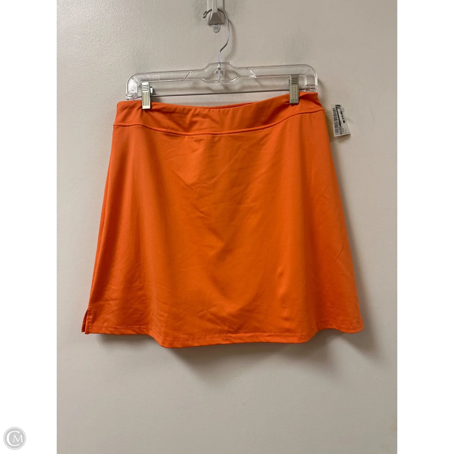 Athletic Skort By Ekouaer In Orange, Size: L