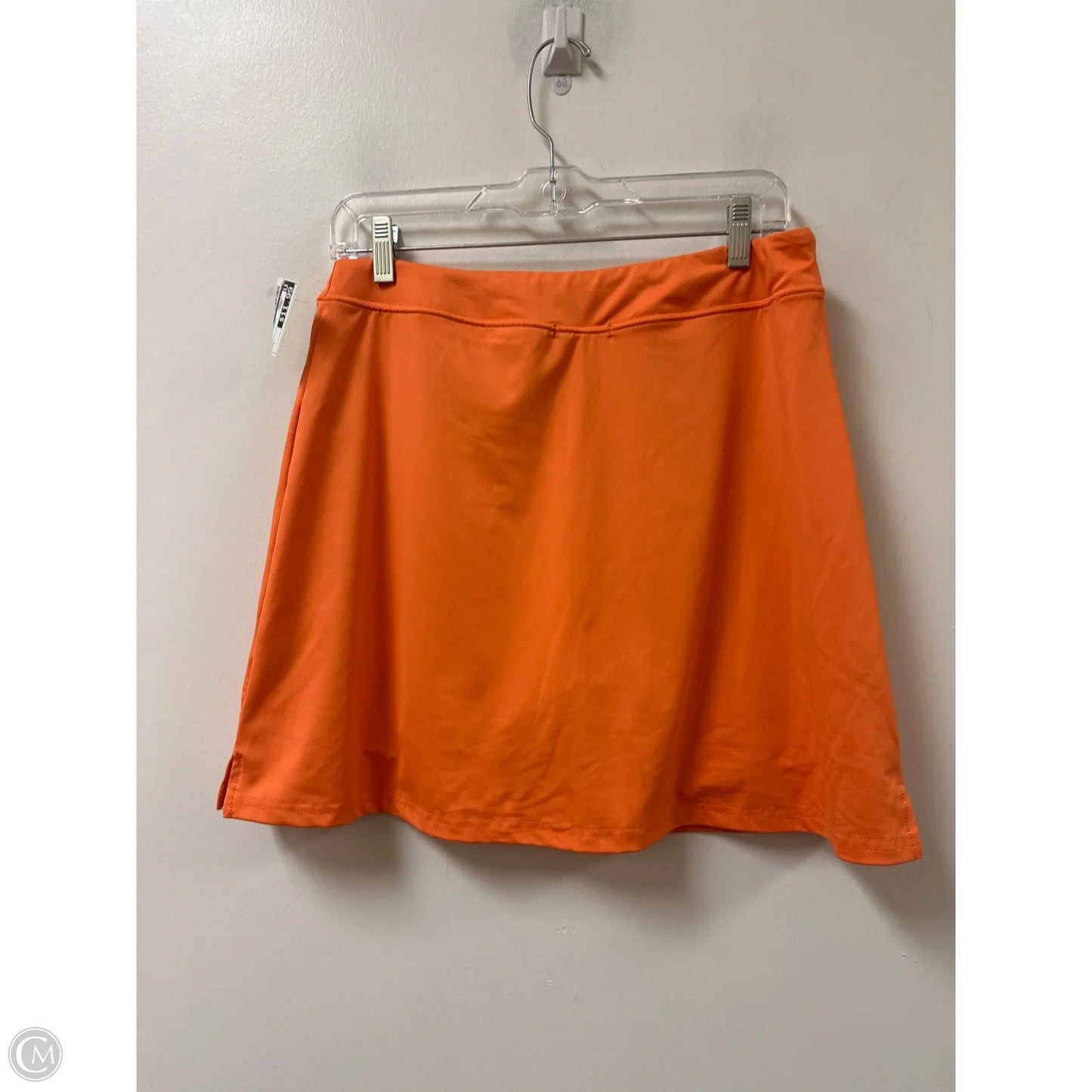 Athletic Skort By Ekouaer In Orange, Size: L