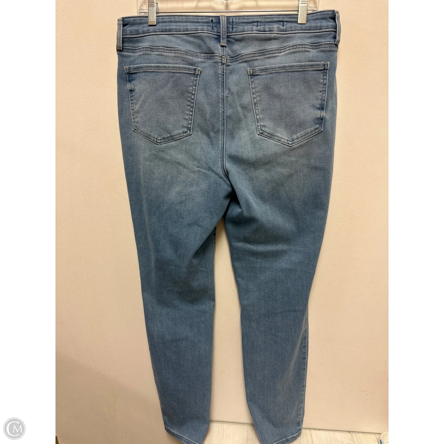 Jeans Skinny By Not Your Daughters Jeans In Blue Denim, Size: 12