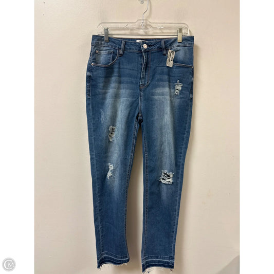 Jeans Skinny By Kensie In Blue Denim, Size: 10