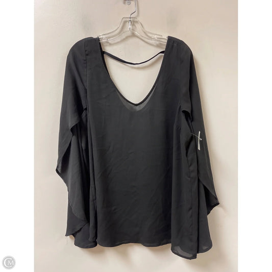 Top Long Sleeve By Torrid In Black, Size: 2x