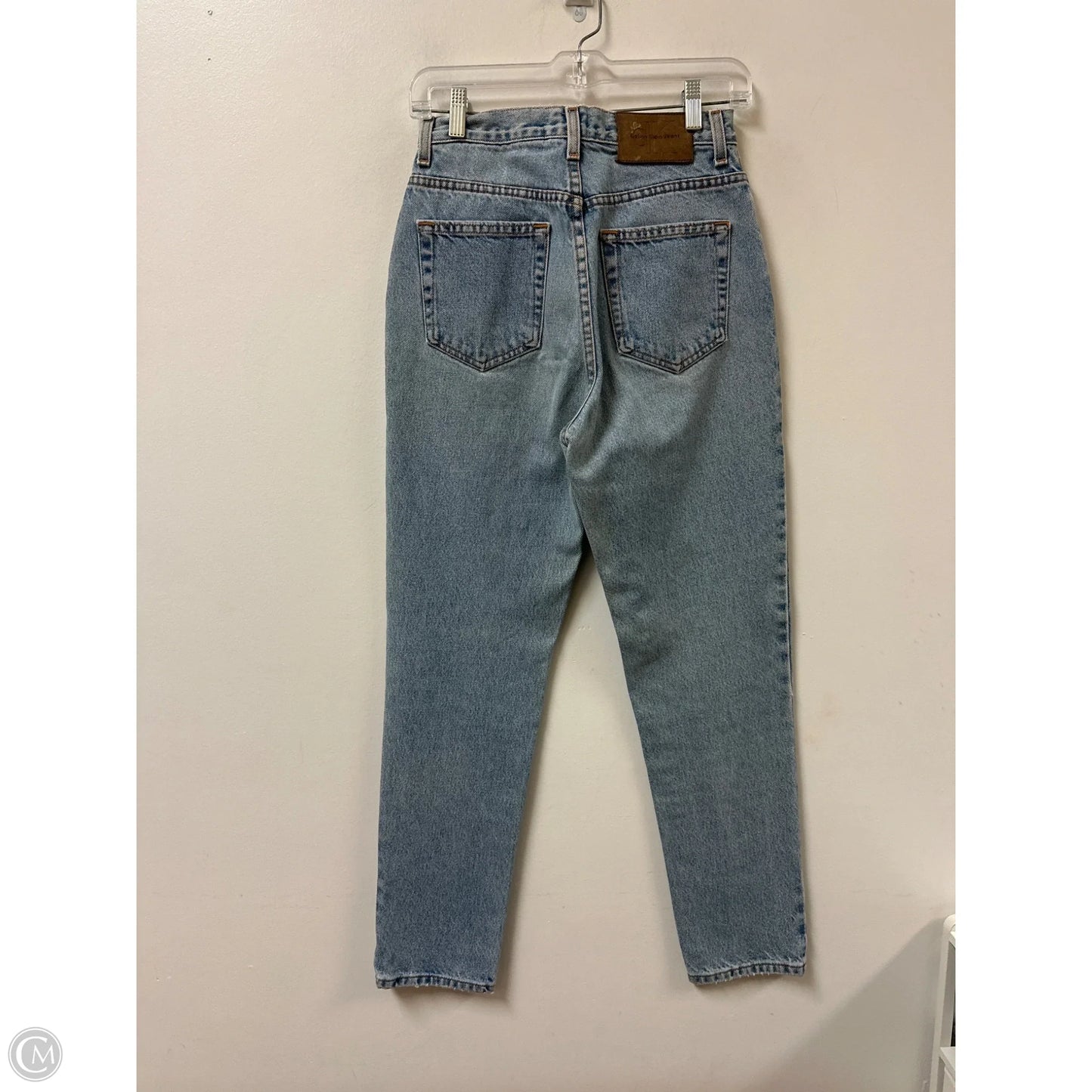 Jeans Straight By Calvin Klein In Blue Denim, Size: 4