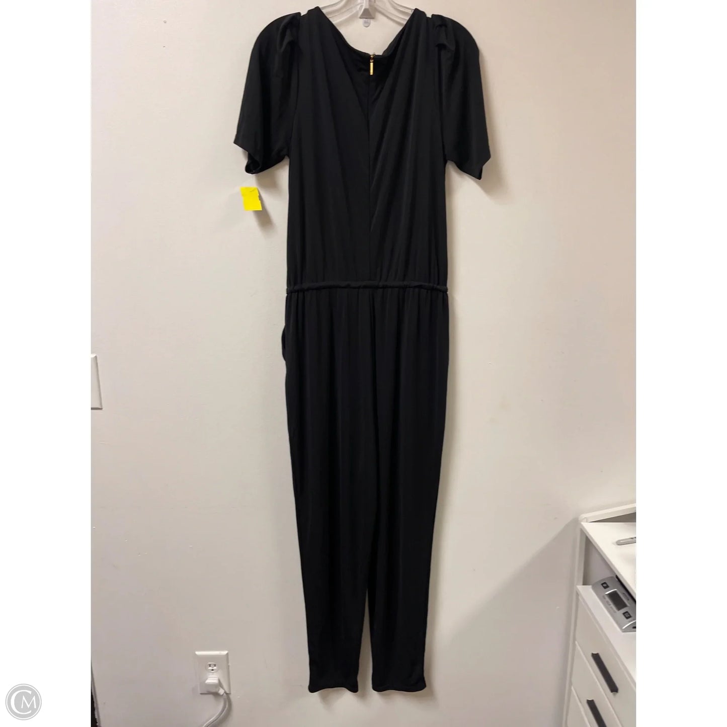 Jumpsuit By Lauren By Ralph Lauren In Black, Size: L