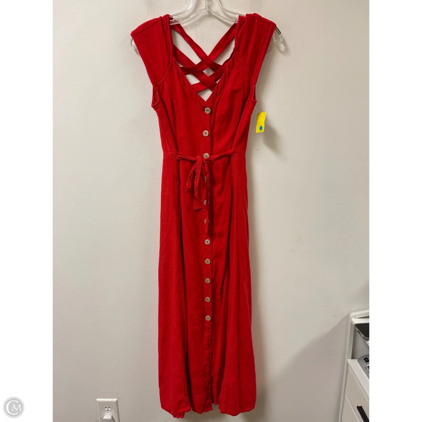 Dress Casual Maxi By Maeve In Red, Size: S