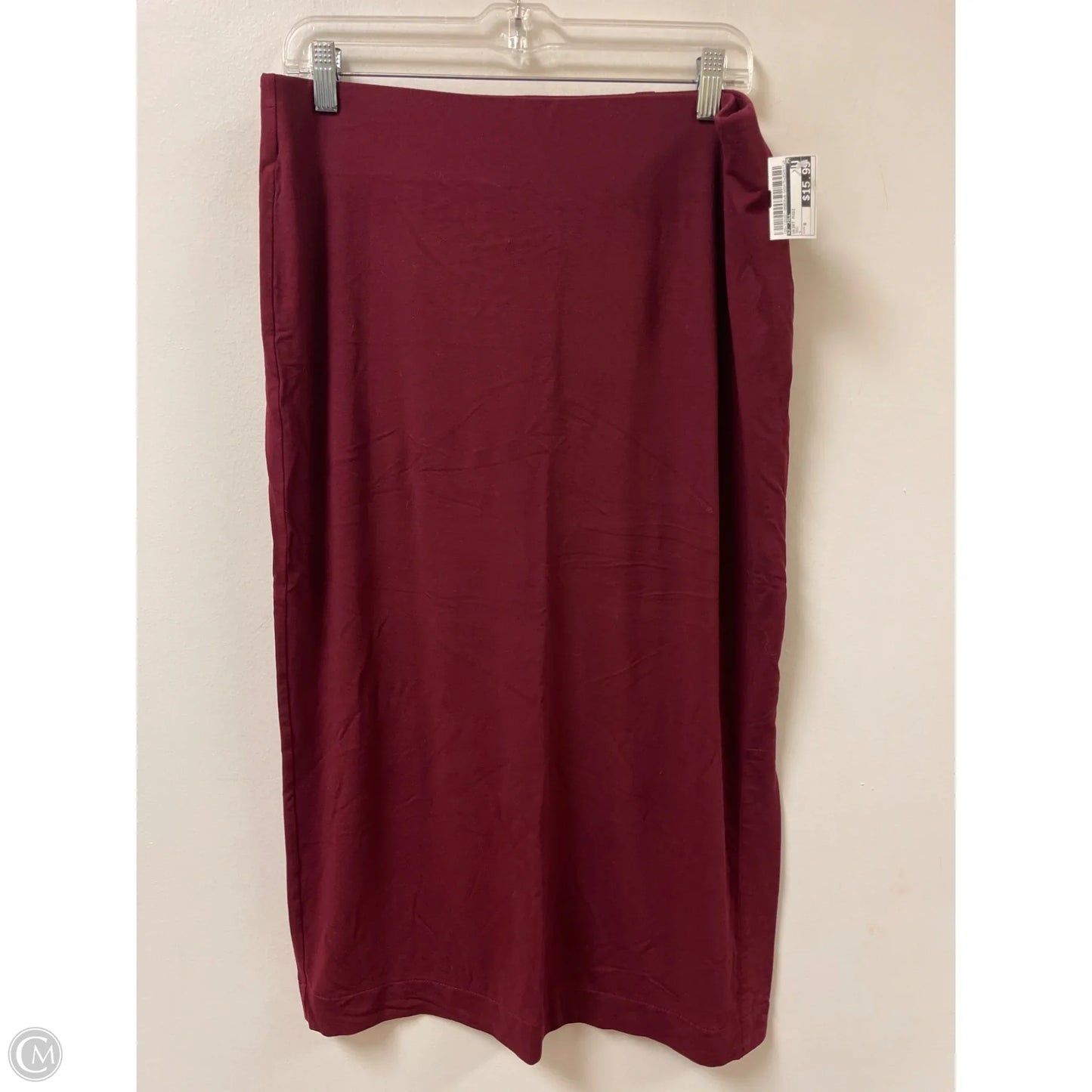 Skirt Midi By J. Jill In Red, Size: 8
