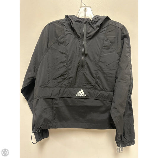 Athletic Jacket By Adidas In Black, Size: Xs