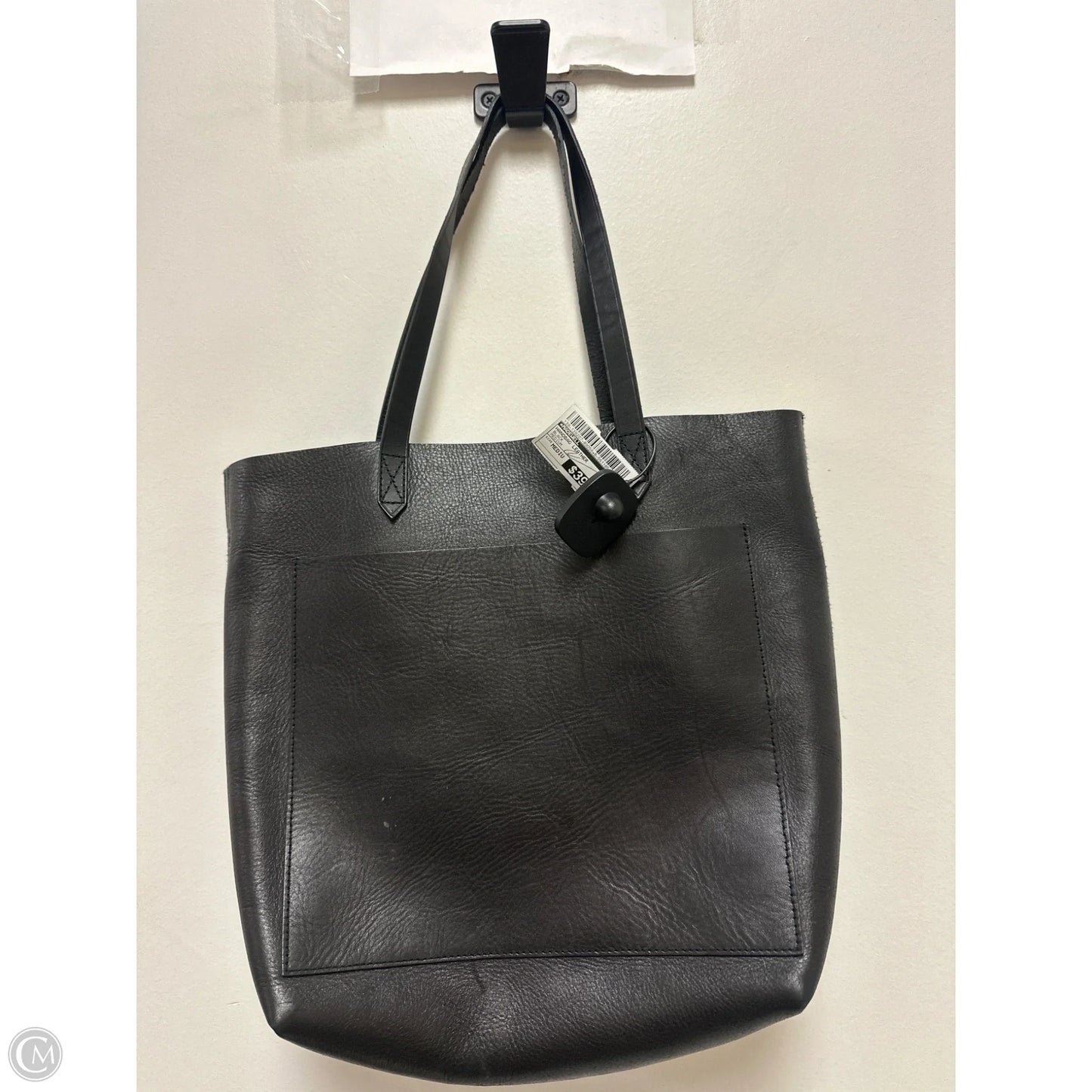 Handbag Leather By Madewell, Size: Medium