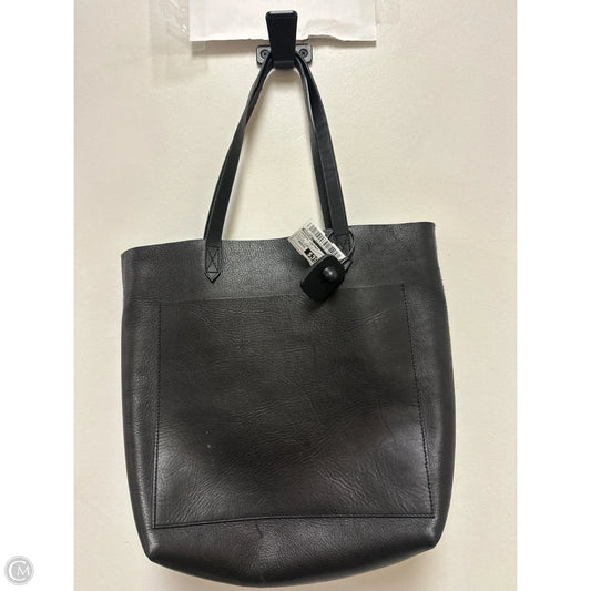 Handbag Leather By Madewell, Size: Medium