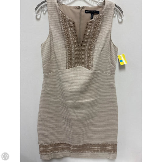Dress Casual Short By White House Black Market In Cream, Size: S