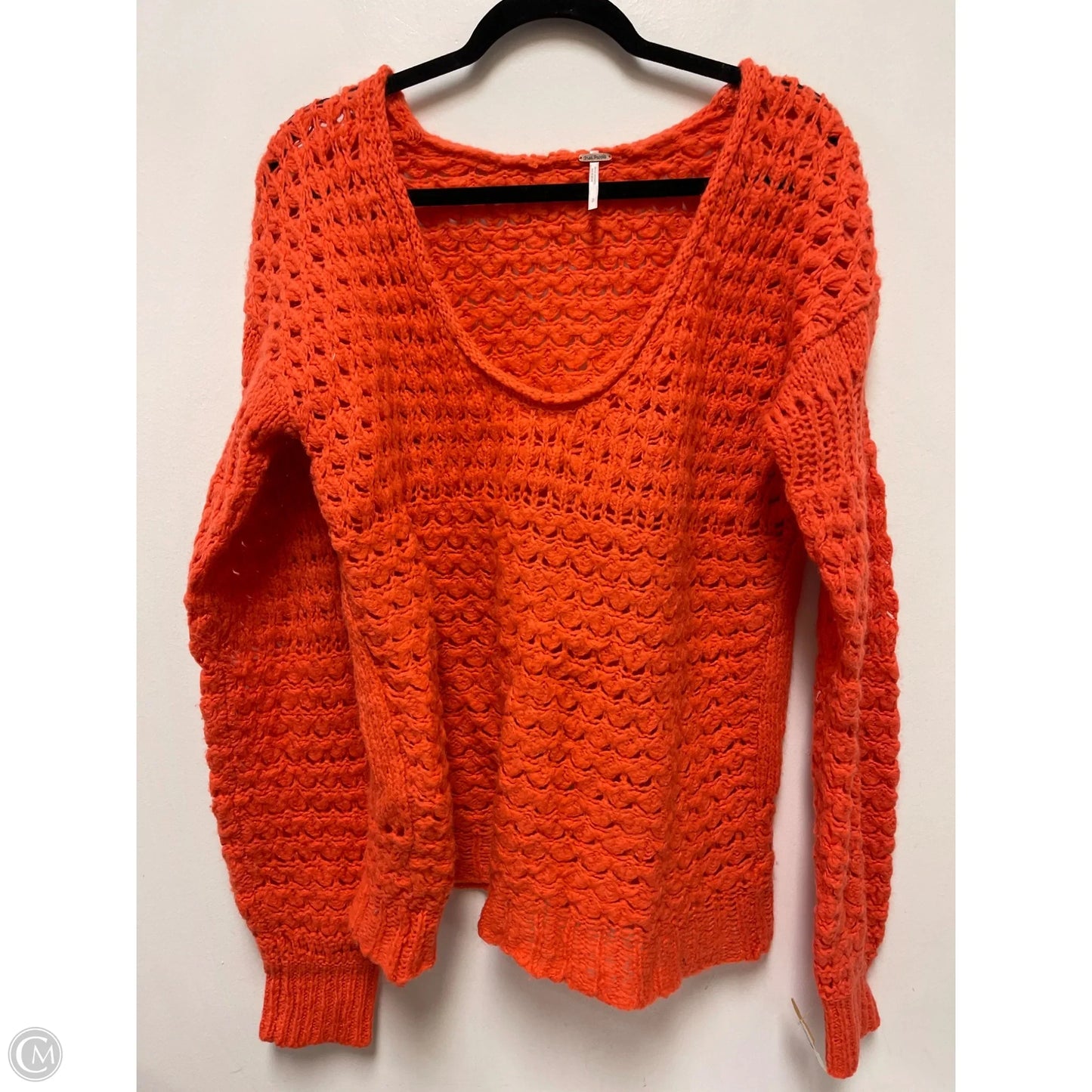 Sweater By Free People In Orange, Size: S