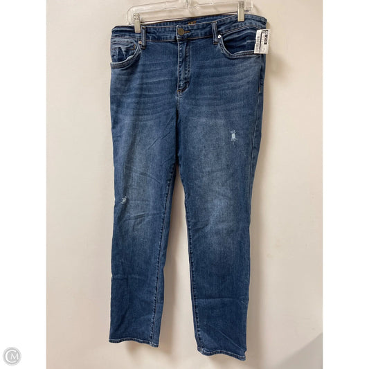 Jeans Skinny By Kut In Blue Denim, Size: 14