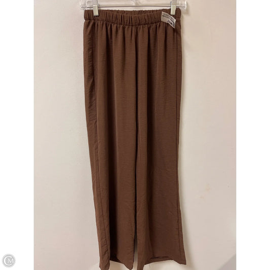 Pants Wide Leg By Clothes Mentor In Brown, Size: 4