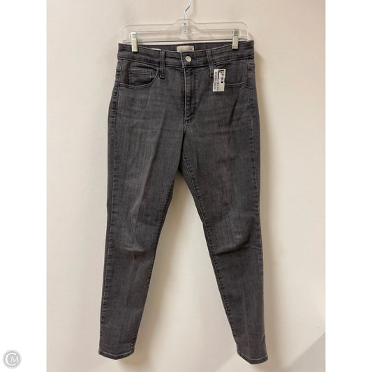 Jeans Skinny By Universal Thread In Grey Denim, Size: 8