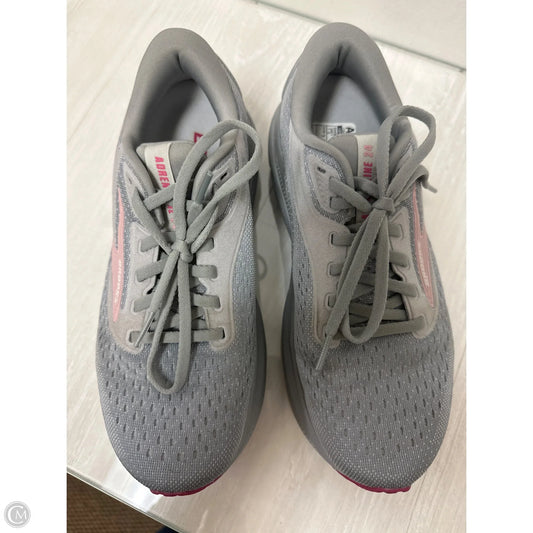 Shoes Athletic By Brooks In Grey, Size: 7.5
