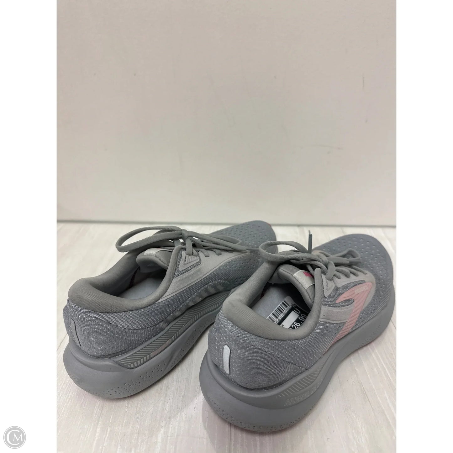 Shoes Athletic By Brooks In Grey, Size: 7.5