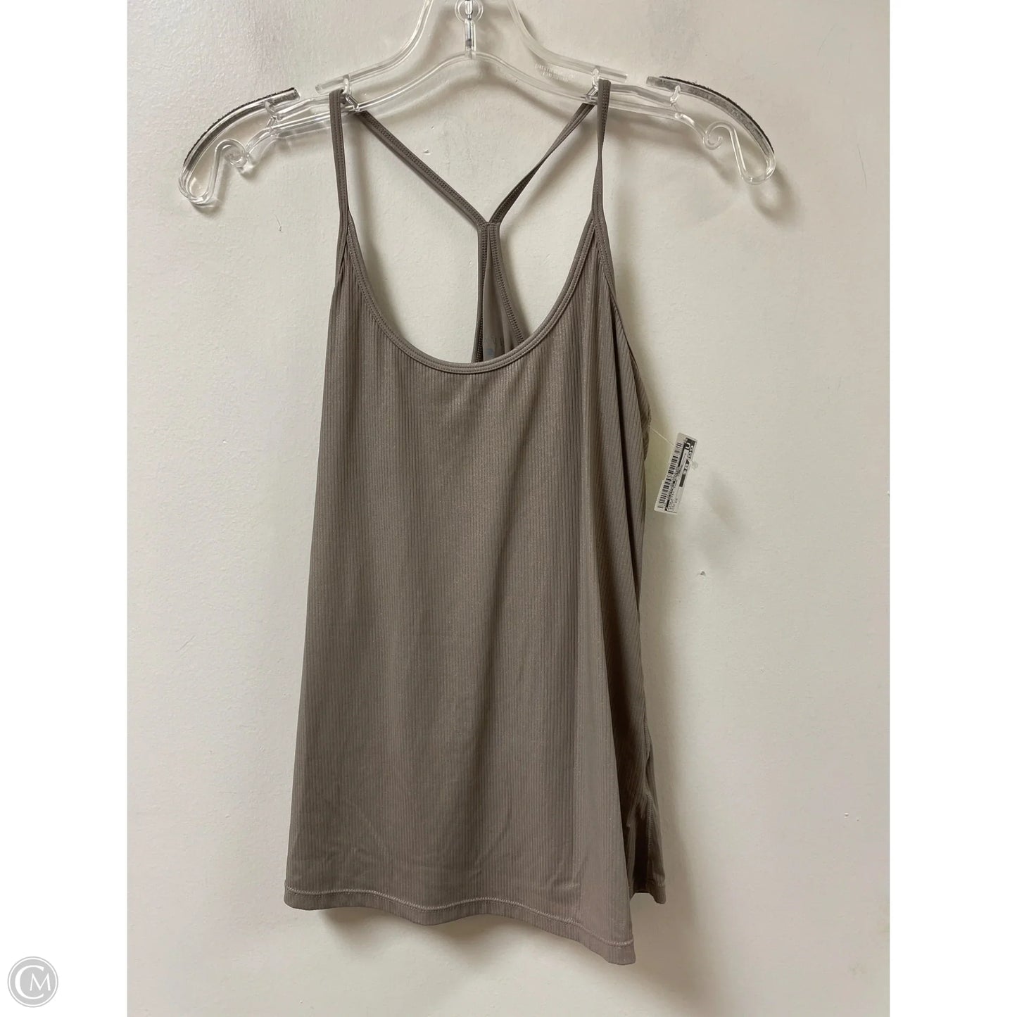 Athletic Tank Top By Clothes Mentor In Brown, Size: Xs