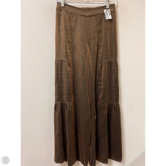 Pants Wide Leg By Current Air In Gold, Size: 4