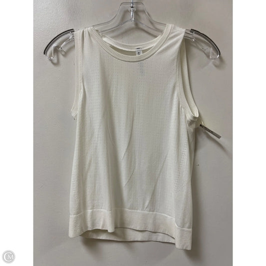 Athletic Tank Top By Athleta In White, Size: Xs