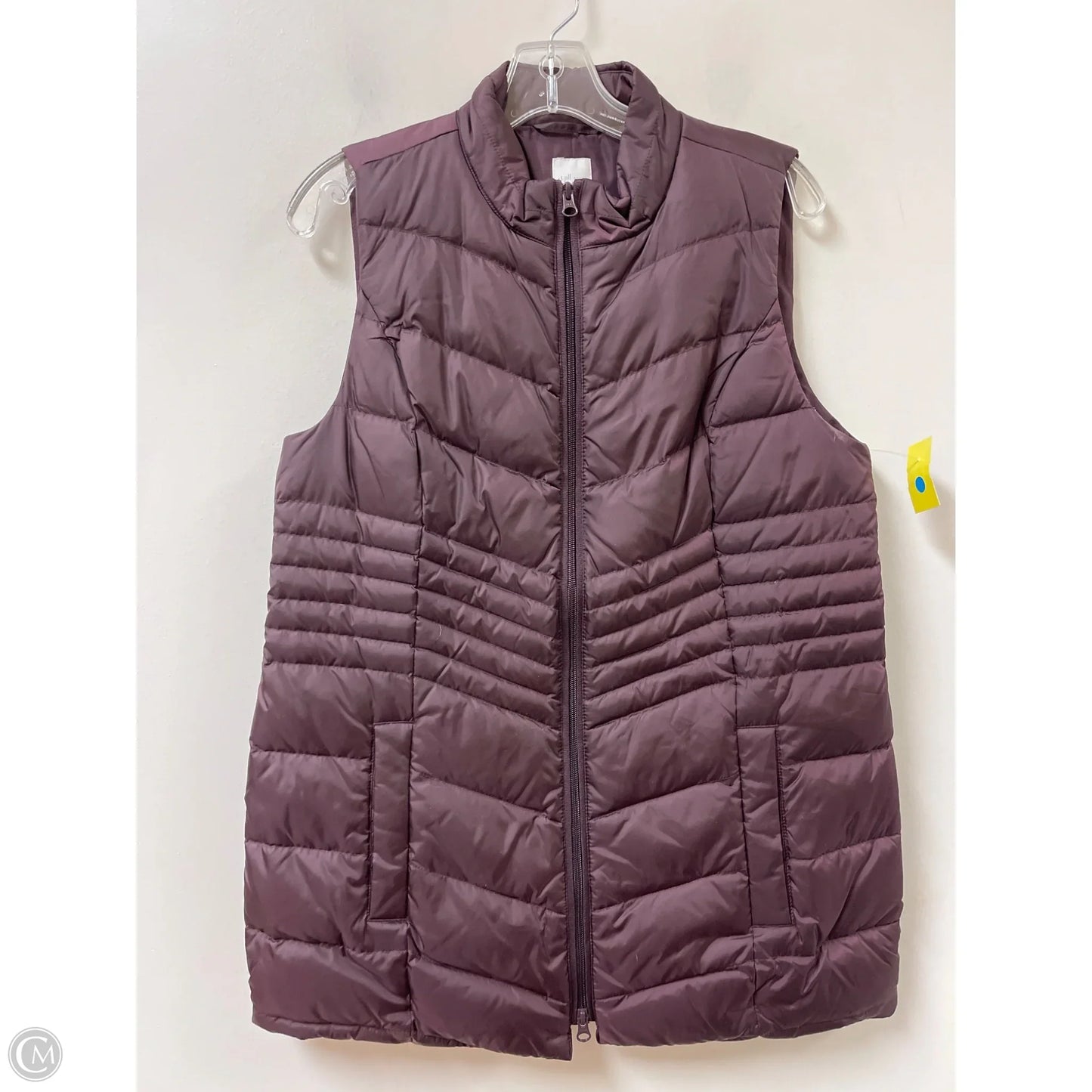 Vest Puffer & Quilted By J. Jill In Purple, Size: S