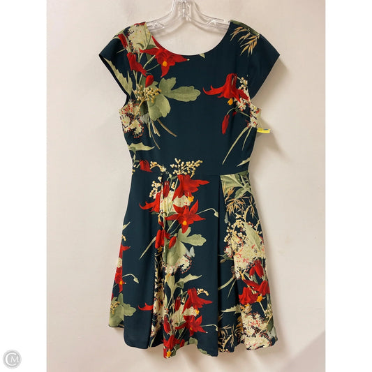 Dress Casual Short By Ted Baker In Floral Print, Size: S