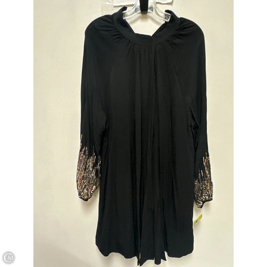 Dress Casual Midi By H&m In Black, Size: S