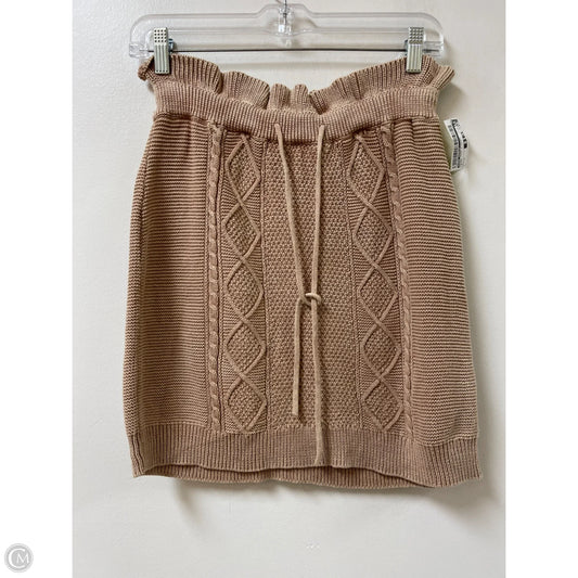 Skirt Mini & Short By Free People In Brown, Size: 8