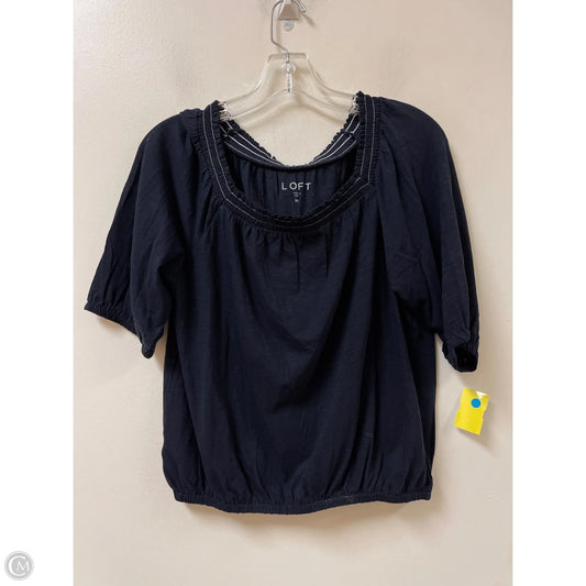 Top Long Sleeve By Loft In Navy, Size: M