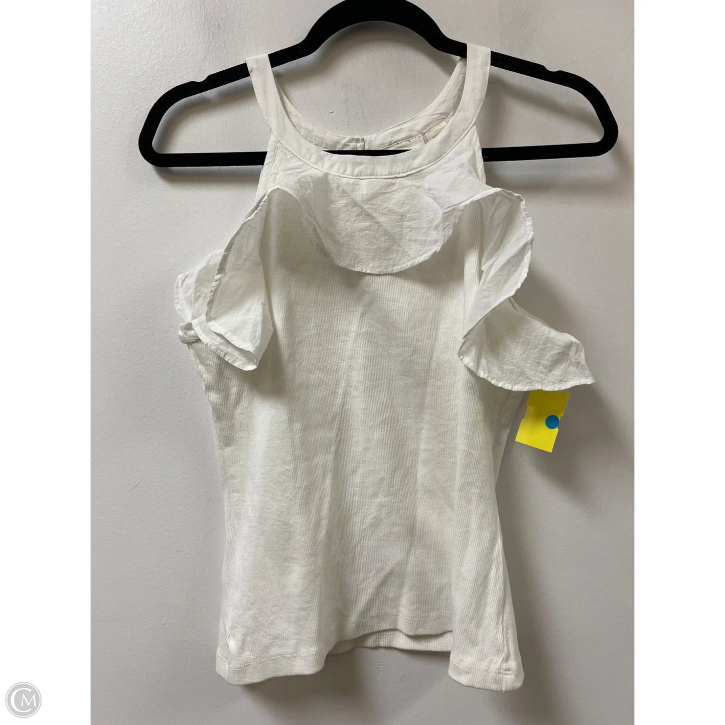 Top Sleeveless By Maeve In White, Size: M