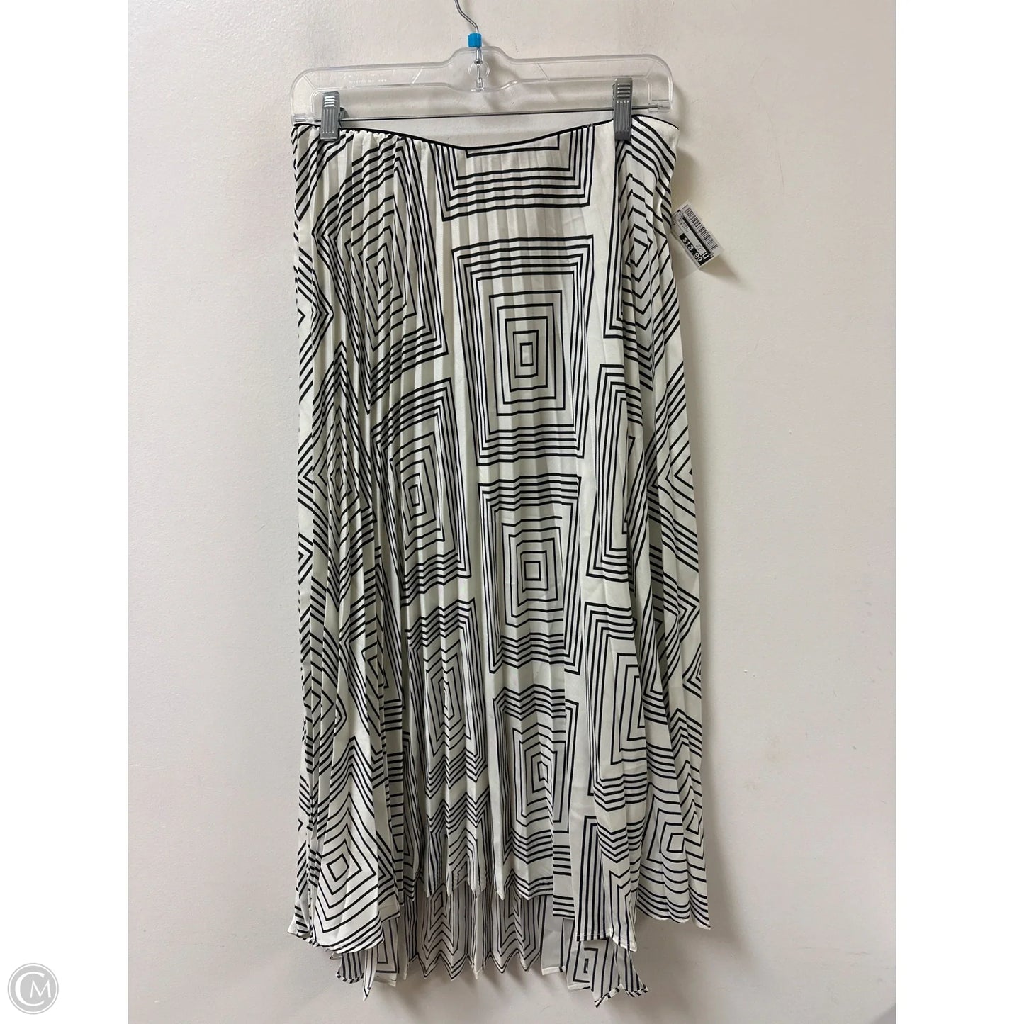 Skirt Midi By Mng In Black & White, Size: 8