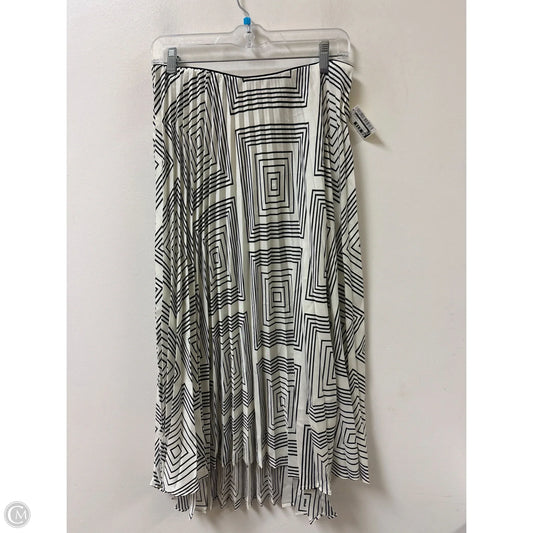 Skirt Midi By Mng In Black & White, Size: 8