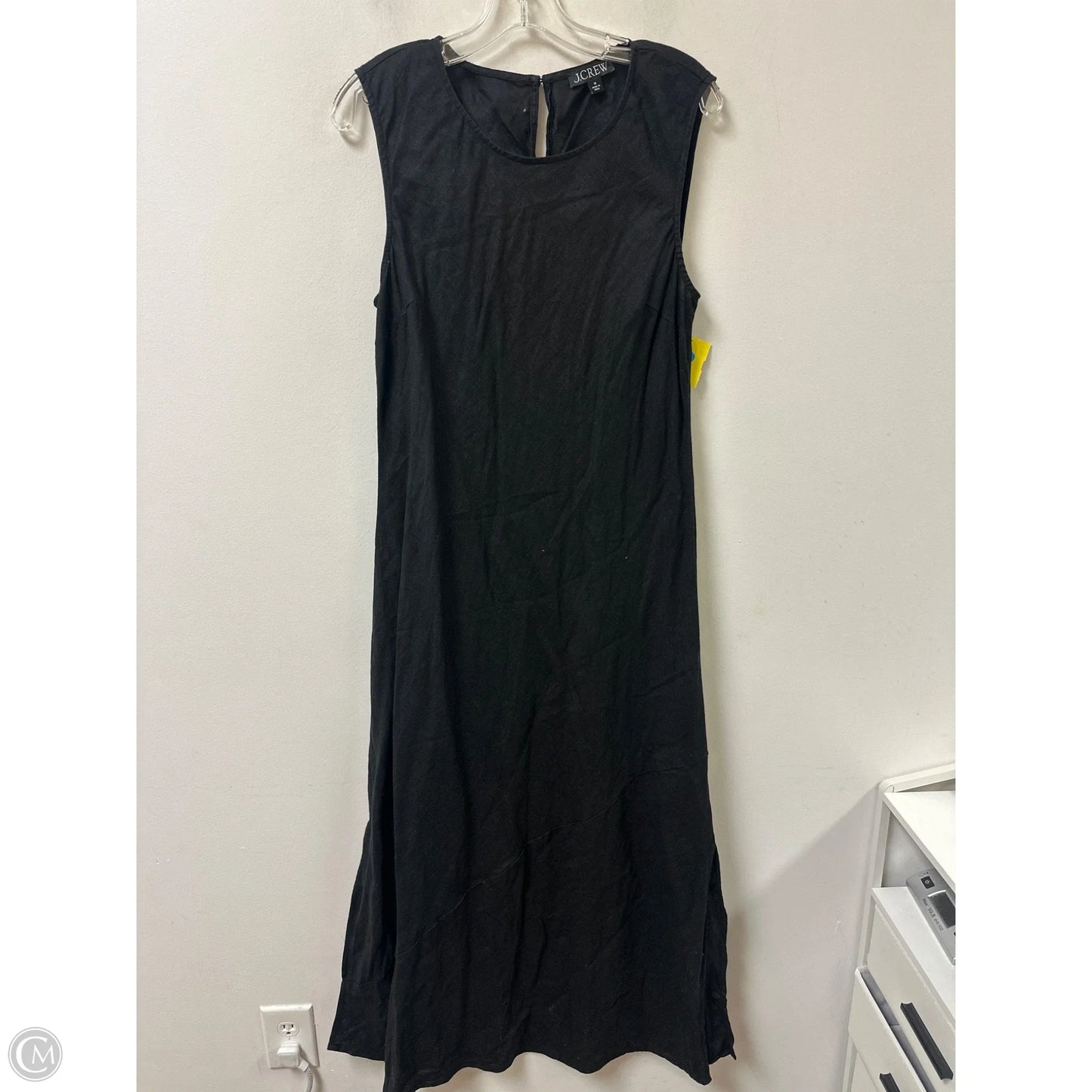 Dress Casual Maxi By J. Crew In Black, Size: M