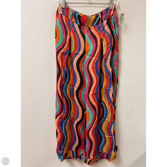 Pants Wide Leg By Farm Rio In Multi-colored, Size: 8p