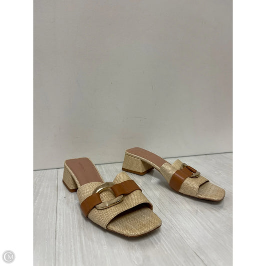 Sandals Heels Block By Nordstrom In Cream, Size: 8.5