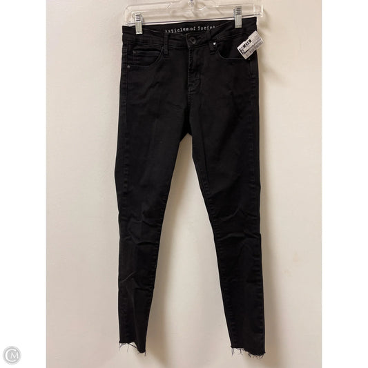 Jeans Skinny By Articles Of Society In Black Denim, Size: 2