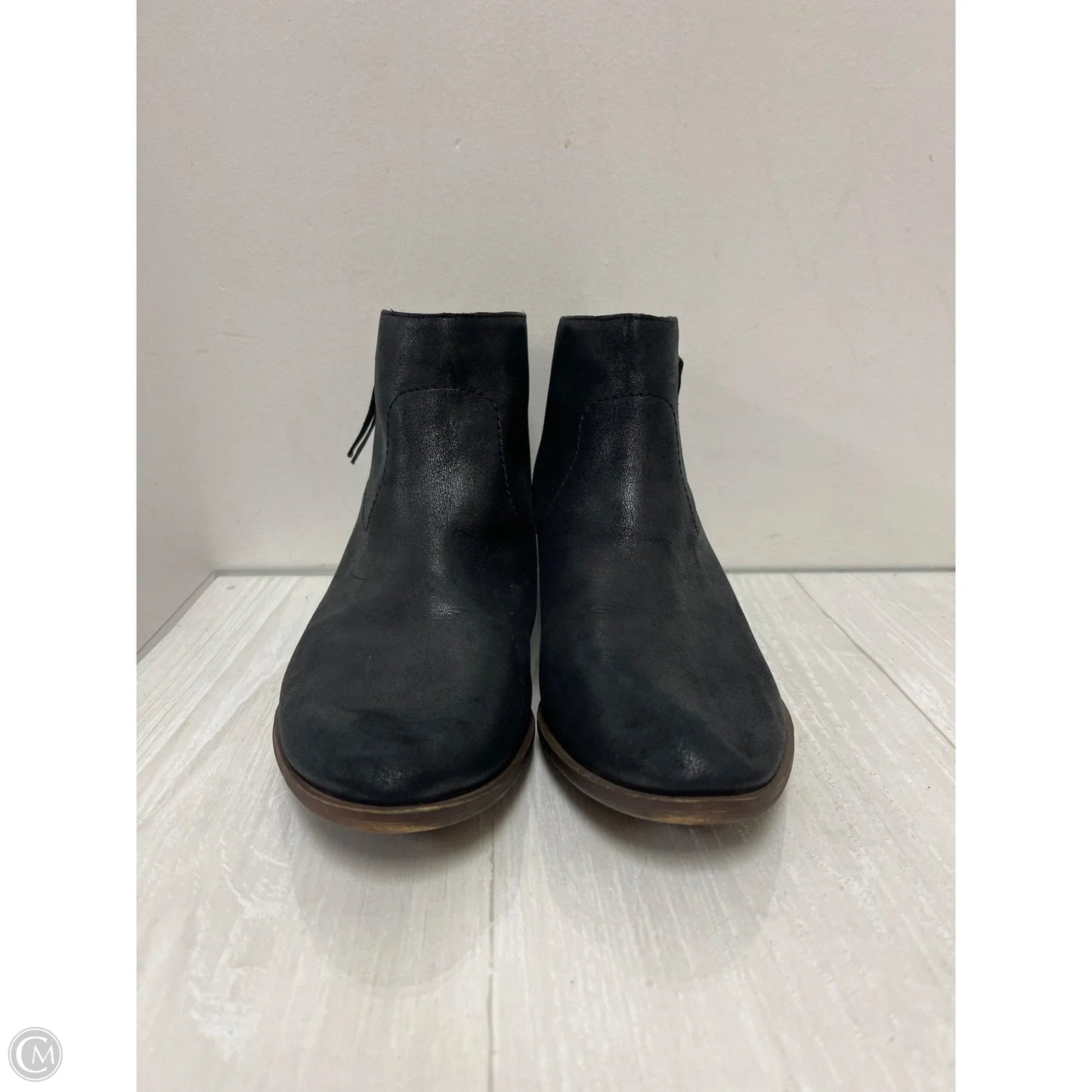 Boots Ankle Flats By Lucky Brand In Black, Size: 8.5