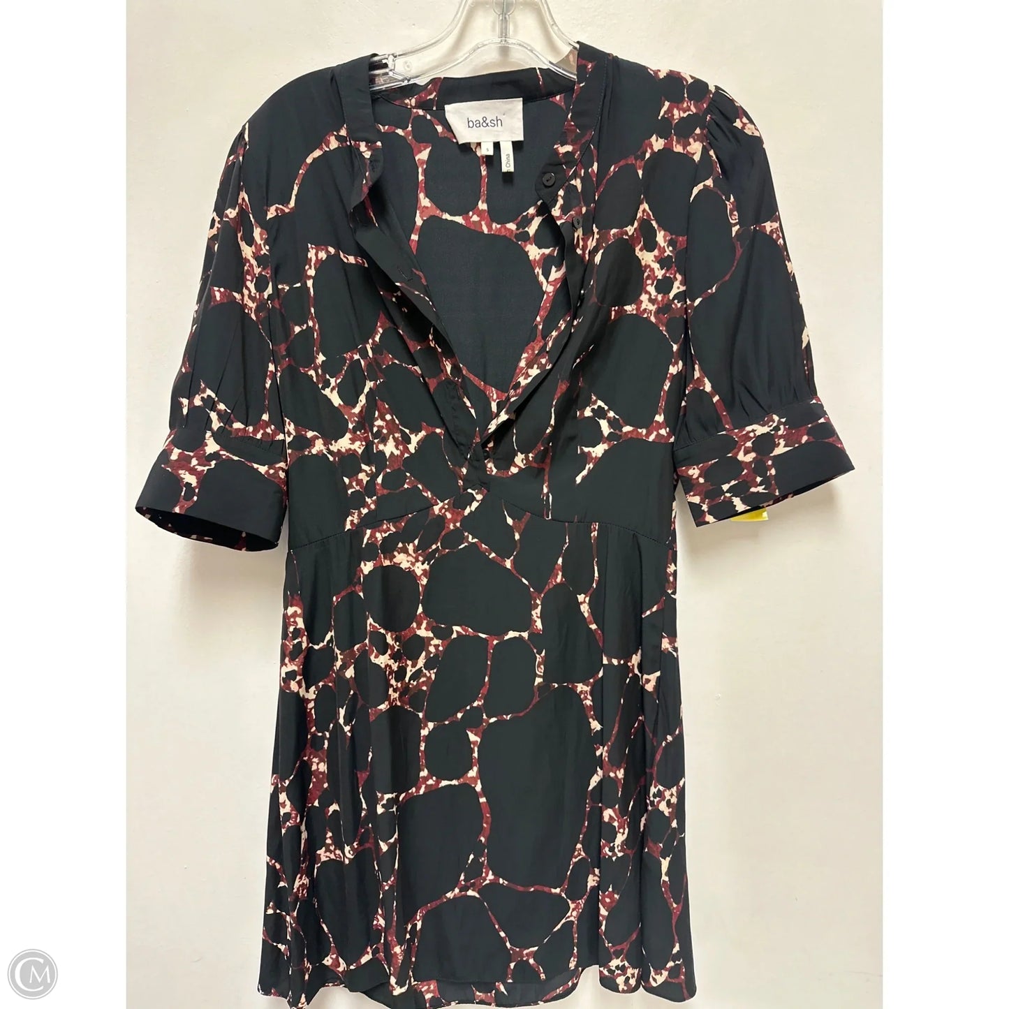 Dress Casual Short By Clothes Mentor In Black & Brown, Size: S