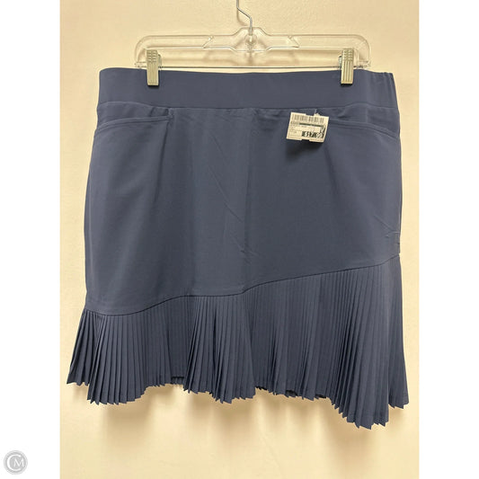 Athletic Skort By Chicos In Navy, Size: 14