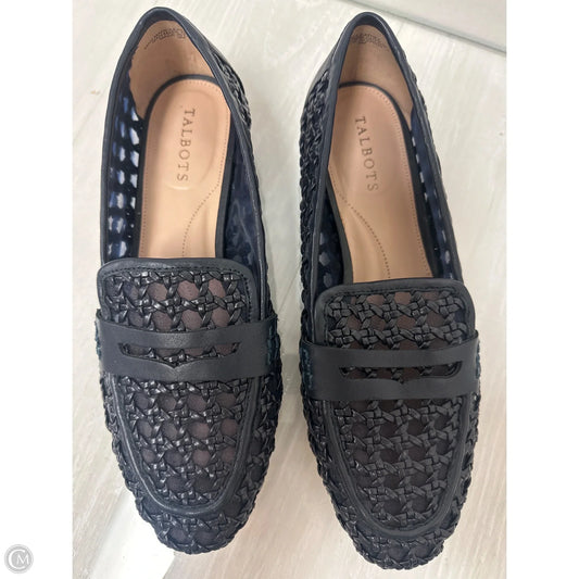 Shoes Flats By Talbots In Navy, Size: 9