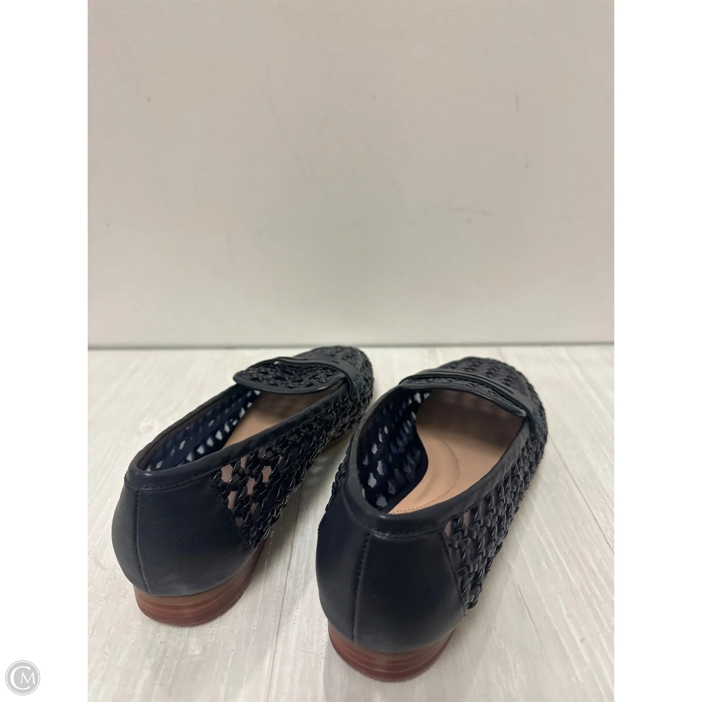 Shoes Flats By Talbots In Navy, Size: 9