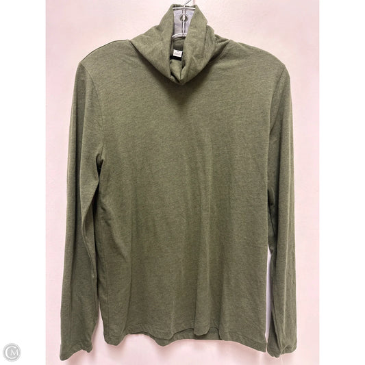 Top Long Sleeve By J. Crew In Green, Size: M